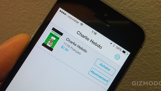 <i>Charlie Hebdo</i> se lanza en smartphones tras agotarse en los quioscos